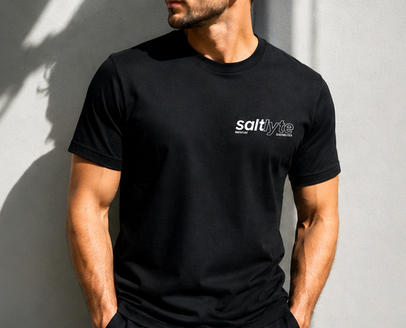 saltlyte Logo T-Shirt - 100% Cotton