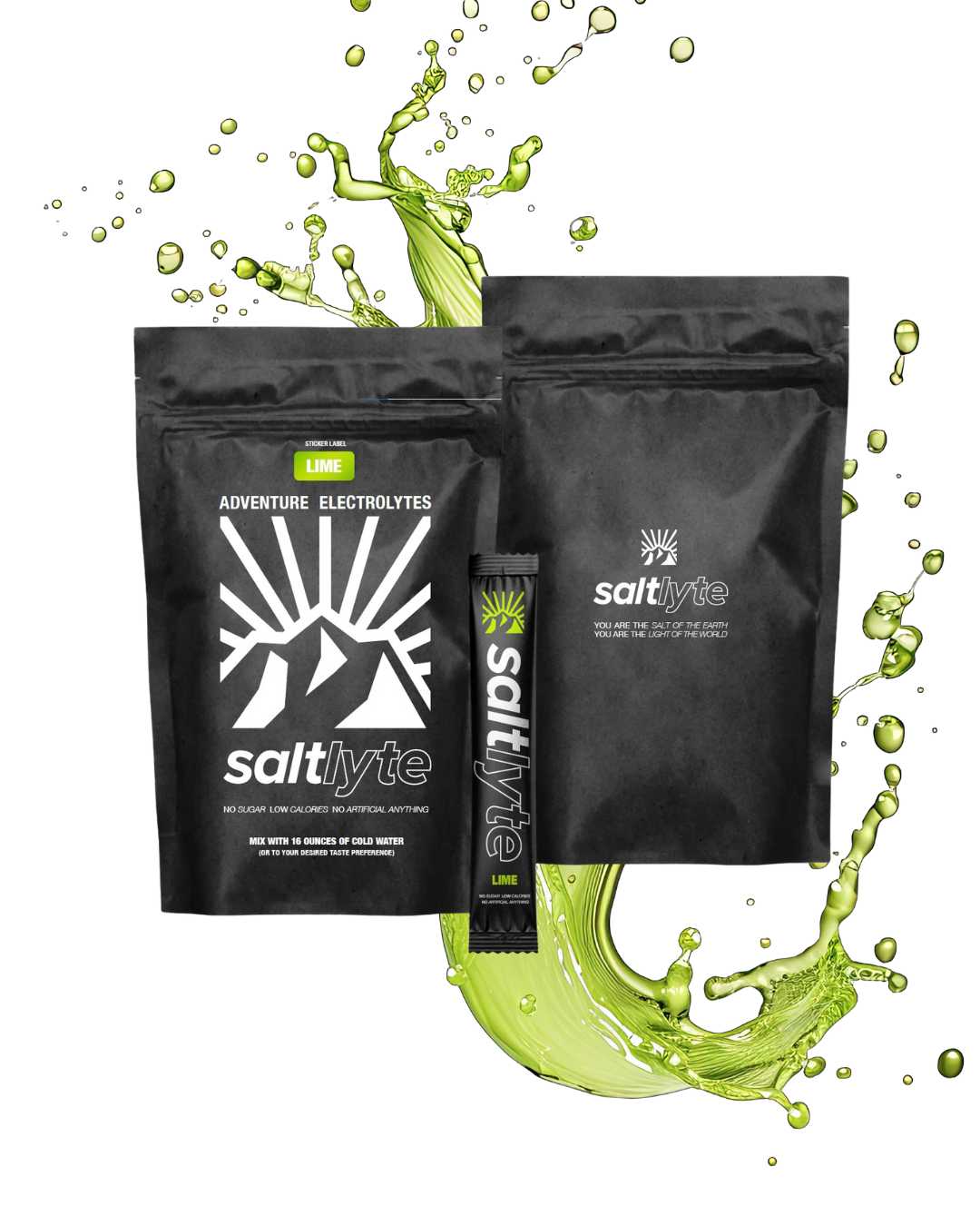Lime Salt + Electrolytes (30 Pack Pouch)